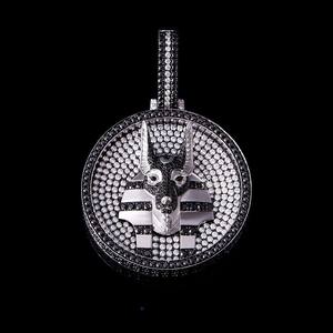 Nouveau design Pendentif ange hip-hop personnalisé en argent S925 serti de moissanite, bijoux raffinés pour rappeurs - Product Image 5
