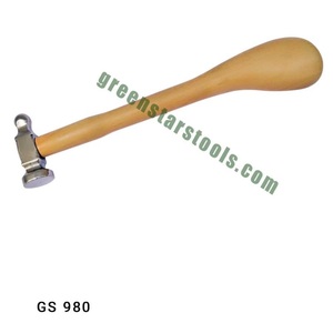 Martillo de Joyero con Mango de Madera y Cabeza de Precisión, Herramienta para Fabricación de Joyas, Herramienta Manual de Orfebre, Número de Artículo GS-981 - Product Image 1