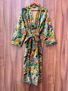 ชุดกิโมโนกำมะหยี่สำหรับดื่มน้ำชาตอนเช้า เสื้อคลุมกำมะหยี่สำหรับเพื่อนเจ้าสาว เสื้อแจ็คเก็ตกำมะหยี่ผ้าฝ้ายสำหรับผู้หญิง ชุดคลุมเจ้าสาว - Product Image 1
