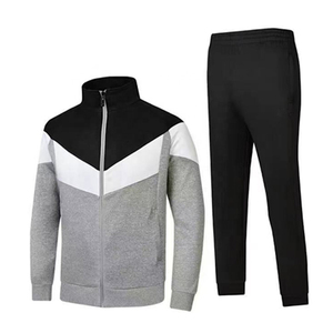 Survêtement zippé en molleton technique personnalisé pour homme, nouvelle collection, coupe oversize, pour le jogging, avec logo imprimé, équipement de football, vente en gros, vêtements de sport pour la gym - Product Image 2