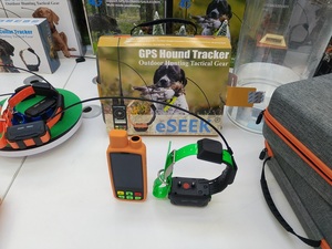 ปลอกคอสุนัขติดตามตำแหน่ง GPS แบบ VHF 4G ยี่ห้อ eSEEK พร้อมเครื่อง PDA พกพา ระยะไกล กันน้ำ สำหรับล่าสัตว์กลางแจ้ง รับผลิตแบบ OEM - Product Image 1
