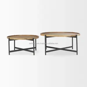Luxury Modern Metal Coffee <b>Table</b> with Elegant Designer Premium Living Room Decor - Product Image 3