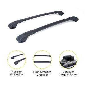 Barras Transversales de Aluminio para Techo de Auto LCB-404131, Portaequipajes Universal para Techo, 2013-2018 - Product Image 6