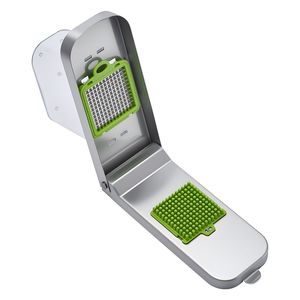 12-in-1 <b>Vegetable</b> <b>Chopper</b> Stainless Steel Blades Onion Slicer Container PP Kitchen Gadgets <b>for</b> Salad Potato Dicer Veggie Cutter - Product Image 2