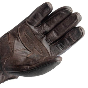 Guantes de Motocicleta Estilo Cuero Marrón Vintage, Dedos Completos, Palma Acolchada, Cierre en la Muñeca, Venta al Por Mayor, OEM, Personalizados - Product Image 4