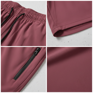 Shorts de sport légers et à séchage rapide pour hommes, pour musculation et haltérophilie, taille élastique, couleur unie. - Product Image 5