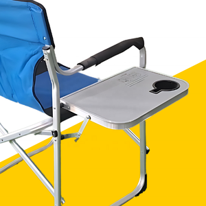 Silla Plegable de Acero Inoxidable Moderna y de Lujo para Camping, Pesca y Jardín, Duradera, Transpirable y Portátil para Exteriores - Product Image 4