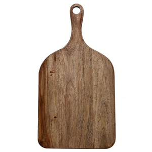 Planche à découper en bois attrayante avec poignée, écologique, plateau de service en bois fait main pour la vente en gros - Product Image 1