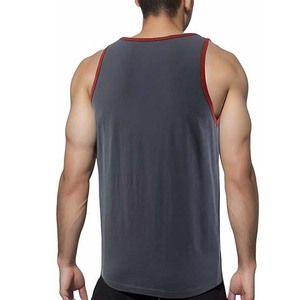 Casual Wear <b>Men</b> Tank Top Quick Dry Fitness Gym Workout <b>Singlet</b> Breathable Running Vest Sleeveless Soft Fabric Unique Design - Product Image 4