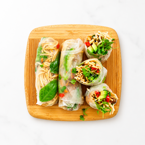 Vietnam Vegan Gluten Free Rice <b>Paper</b> 340g Bag Round Square 18cm 22cm 30cm 32cm for Fresh Fried <b>Spring</b> <b>Rolls</b> OEM Wholesale/ ANNA - Product Image 3