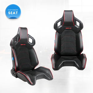 Robust Raptor Gaming Seat Heavy Duty <b>Reclining</b> Computer Racing <b>Chair</b> Ergonomic High Back Swivel Office Desk - Product Image 1