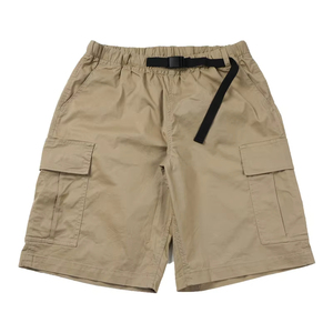 Shorts Cargo Décontractés pour Hommes en Gros, Style Urbain, Logo Personnalisé, Design Professionnel, Couleur Unie, Taille Élastique, Séchage Rapide, Haute Qualité - Product Image 1