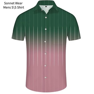 Mens printed cacual <b>short</b> <b>sleeve</b> <b>shirts</b> - Product Image 2