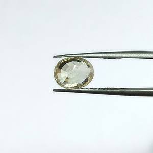 Zafiro amarillo ovalado natural de 3,74 quilates de Sri Lanka, piedras preciosas sueltas para la fabricación de joyas y anillos YOIN-217 - Product Image 5