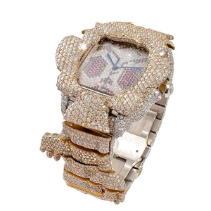 Reloj de lujo VVS Moissanite | Iced Out Esqueleto presidencial | Pasa el probador de diamantes al por mayor - Product Image 2