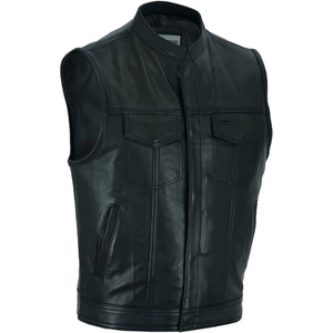 Vestes en cuir pour motards, en cuir de vache véritable, fabriquées au Pakistan, imperméables, élégantes, décontractées, en coton, respirantes, pour l'hiver - Product Image 1
