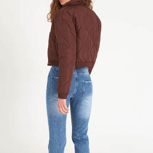 Econex Sports 2025 Trendy Womens Slim Fit Denim Jacket Blue Jean Coats con etiqueta personalizada Fashion Streetwear Manufacturer - Product Image 6