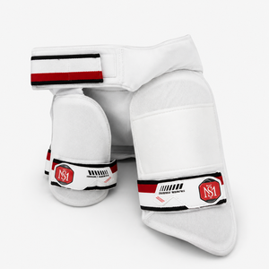 อุปกรณ์ป้องกันสำหรับนักกีฬาคริกเก็ต Mannu Sports Predator Edge Thai Guard ผลิตจากโรงงาน ปรับแต่งได้ตามความต้องการ ราคาแข่งขัน - Product Image 1