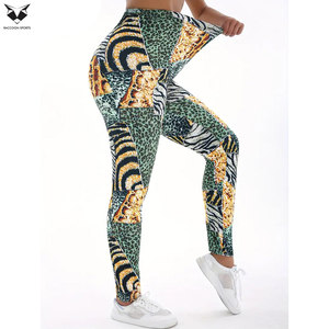 Pantalones de compresión de color personalizado para mujer, para correr y hacer ejercicio, leggings de compresión de spandex cómodos para damas - Product Image 4