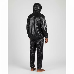 Combinaison de sudation amincissante en fibre de polyester de qualité supérieure pour enfants et hommes, idéale pour la gym et la perte de poids, personnalisable - Product Image 4