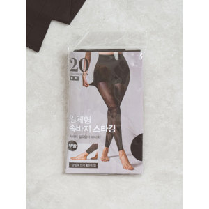 Collant nero 20D senza biancheria intima - Product Image 1
