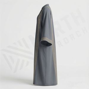 Vêtements islamiques pour femmes, caftan marocain, abaya, robe à capuche modeste, vêtements de mode musulmane, robe de qualité supérieure en gros - Product Image 3