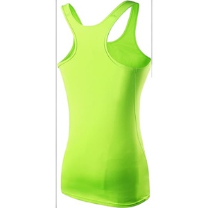 Lady Fitness XS 100% Coton Tissé Respirant Casual Sport Débardeur pour Femmes Couleur Solide Impression Personnalisée Design Free Cold Feeling - Product Image 4