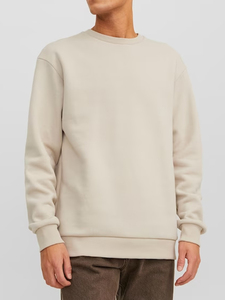 Casual Jersey Knitted Sweatshirt Durable Organic Cotton <b>Pullover</b> Embroidered Design Eco-Friendly Anti-Wrinkle Hot Selling - Product Image 1