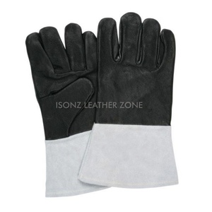 Gants de soudage de qualité supérieure en cuir de vachette grainé résistant à l'abrasion de 16 pouces, pour soudeurs, Guantes De Soldadura Mig - Product Image 6