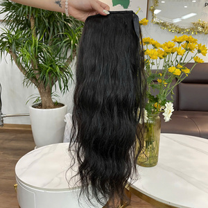 สินค้าขายดี ต่อผมหางม้าผมแท้เวียดนาม 100% ผมดิบ หนานุ่ม เงางาม ไม่หลุดร่วง ไม่พันกัน - Product Image 5