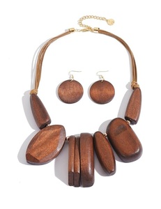 Nuevo Collar de Madera Colorido de Lujo, Diseños Bohemios, Cadena con Cuentas de Fantasía, Joyería de Primera Calidad para Mujer, Ideal para Bodas - Product Image 6
