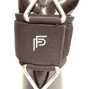 Sangles de poignet antidérapantes réglables pour la musculation, rembourrage en néoprène, anneaux en D, protection professionnelle, épaisseur 5,7 mm, unisexe, pour la musculation - Product Image 1