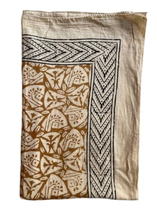 Women's Cotton <b>Bikini</b> Style Ruffled Neckline Tassel Beach <b>Sarong</b> Towel Custom Logo Printing Quick Dry Breathable Eco-Friendly - Product Image 2