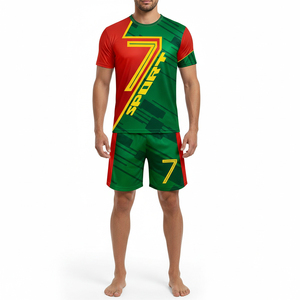 Conjunto de Fútbol Champion 2026 – Camiseta y Pantalones Cortos Personalizados, Uniforme de Equipo Ligero de Secado Rápido - Product Image 1