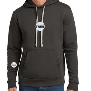 Sweat à capuche en molleton éponge pour homme, en coton, style French Terry Heather - Product Image 2