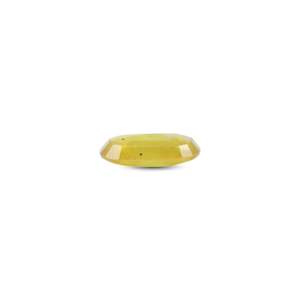 Alexandrite Oval Faceted Loose Gemstone 4.75 Ct Yellow Sapphire for Fine Jewelry - Product Image 3