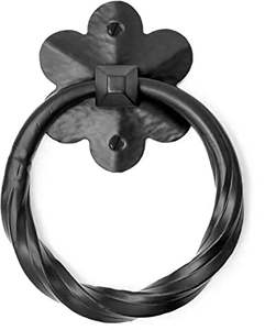 Luxury Iron Towel Ring Wall Mounted Bathroom Accessory Elegant Hand Towel Holder With <b>Strong</b> Iron Construction - Product Image 1