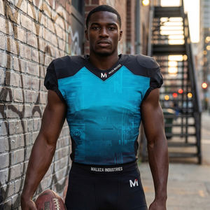 ชุดทีมฟุตบอลแบบระเหิดชุดอเมริกันฟุตบอลชุดทีมฟุตบอลแบบอเมริกันชุดเสื้อผ้าสำหรับมืออาชีพระบายอากาศได้ดี - Product Image 6