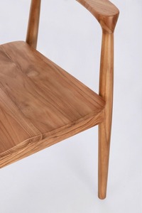 Nordic Solid Wood <b>Dining</b> <b>Chair</b> Modern Waterproof Eco Friendly Side <b>Chair</b> for Home Restaurant Hotel - Product Image 3