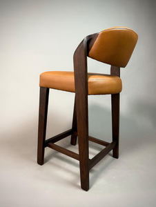 Sillas de Barra Antiguas, Resistentes, de Madera Maciza y Hierro, Diseño Moderno, para Comedor, Cocina, Sala de Estar, Dormitorio, Exterior - Product Image 5