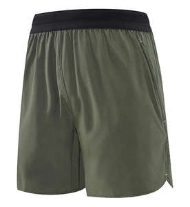Shorts de sport respirants pour homme, coupe ajustée, pour la gym et l'entraînement, avec poches - Product Image 6