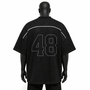Men's <b>White</b> Oversized T-Shirt Short Sleeve O-Neck Cotton Jersey Graphic Print Casual Street Style <b>Tee</b> With Pattern Right Sleeve - Product Image 5