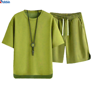 Conjunto de Pantalones Cortos de Algodón Unisex Cómodos y Transpirables, Nueva Colección de Verano, Personalizados, Talla Grande para Hombre - Product Image 2