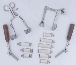 Retractor Cervical Caspar Premium, Juego Completo de Acero Inoxidable, Instrumentos de Cirugía de Columna Vertebral Autoestables, Aprobado por la CE - Product Image 1