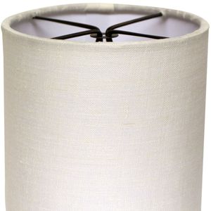 Set di 6 lampadari a tamburo paralumi con doppia fiamma Clip di neve-elegante soluzione di illuminazione - Product Image 2