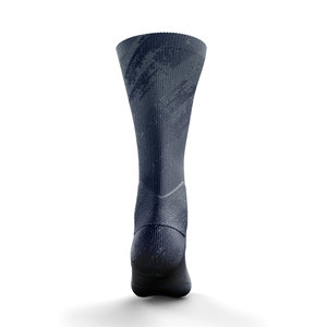 Custom Printed Men's Crew Sports <b>Socks</b> Spandex/Nylon/Cotton Blend Anti Bacterial <b>Breathable</b> Eco Friendly Quick Dry Sports <b>Socks</b> - Product Image 6