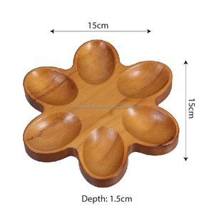 Porta Huevos y Organizador de Cocina Hecho a Mano con Madera de Roble Natural Ecológica, Apto para Lavavajillas, para Decoración de Cocina Rústica - Product Image 2