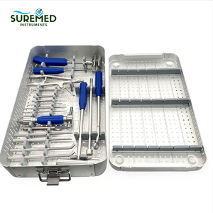 Juego de Placas Quirúrgicas Alemanas con Bloqueo para Cirugía Ósea de Trauma DHS DCS, Kit de Instrumentos Ortopédicos de Acero Inoxidable de Alta Calidad - Product Image 1