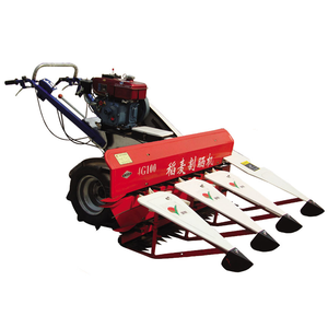Mini Cosechadora de Arroz, Trigo y Maíz Montada en Tractor Andador, Cortadora de Motor Modelo 523, Ancho de Trabajo 80-150cm - Product Image 1