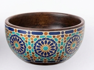 Ensemble de bols décoratifs en céramique peints à la main, vert et or, design chinois traditionnel, pour hôtel, salle de bain, comptoir, faits à la main, personnalisables - Product Image 5